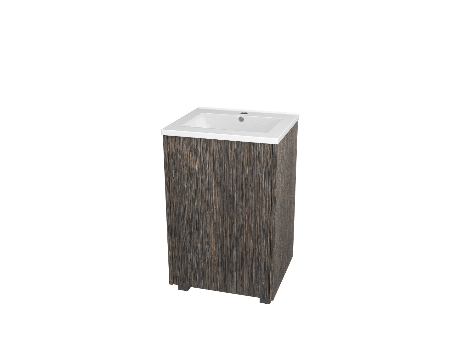 Freestanding Sink With Single Door